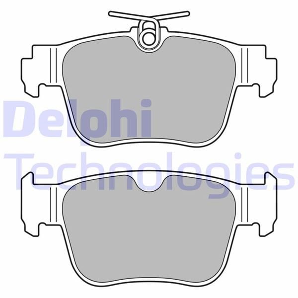 Audi Cupra Seat Skoda VW Arka Fren Balatası DELPHI