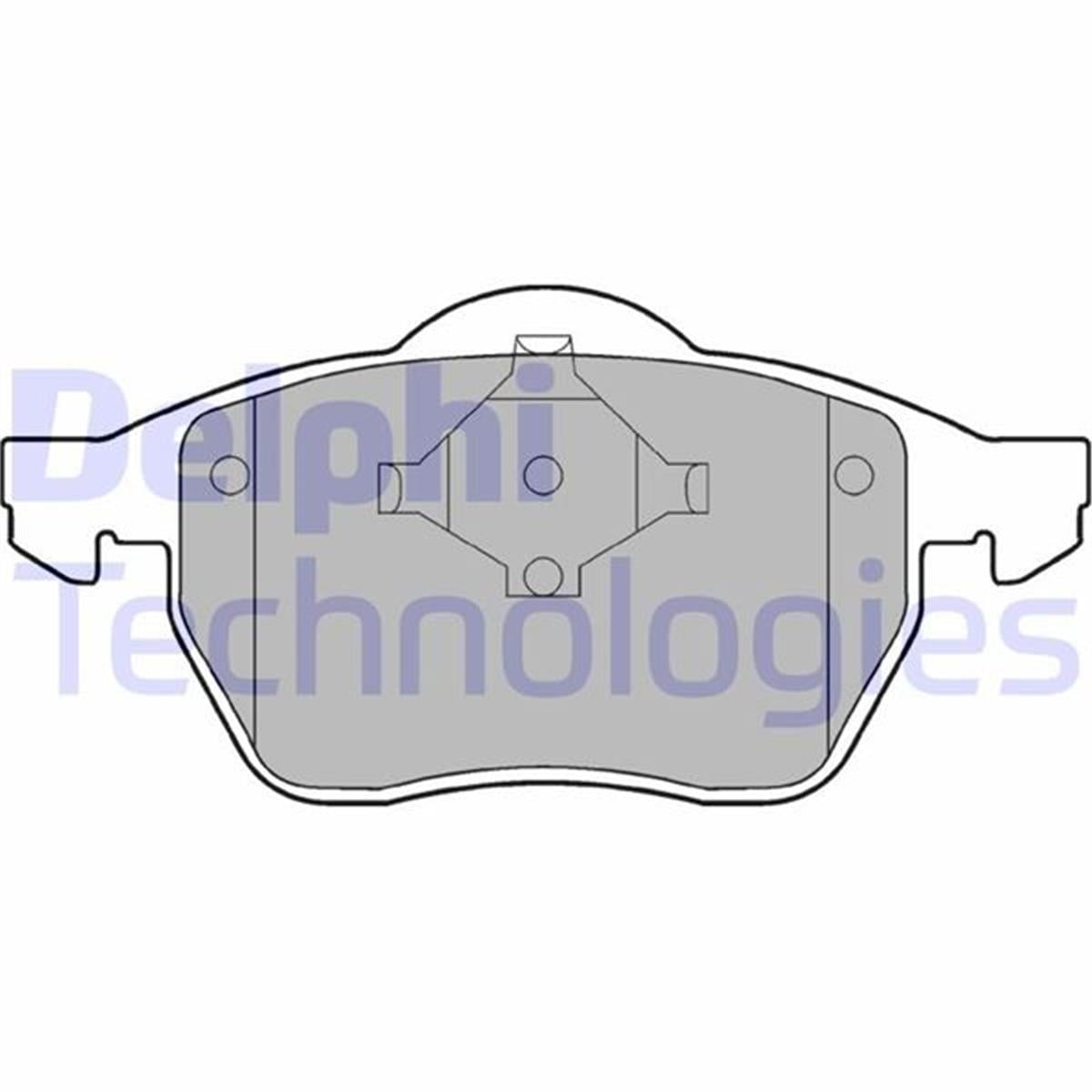 Audi A4 Passat Sharan Ön Fren Balatası Delphi Alh Motor