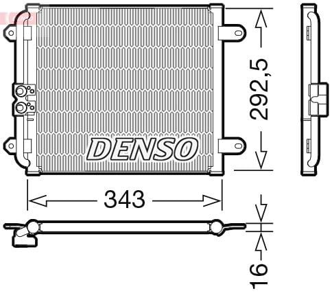 Audi R8 4S Klima Radyatörü Kondenser DENSO