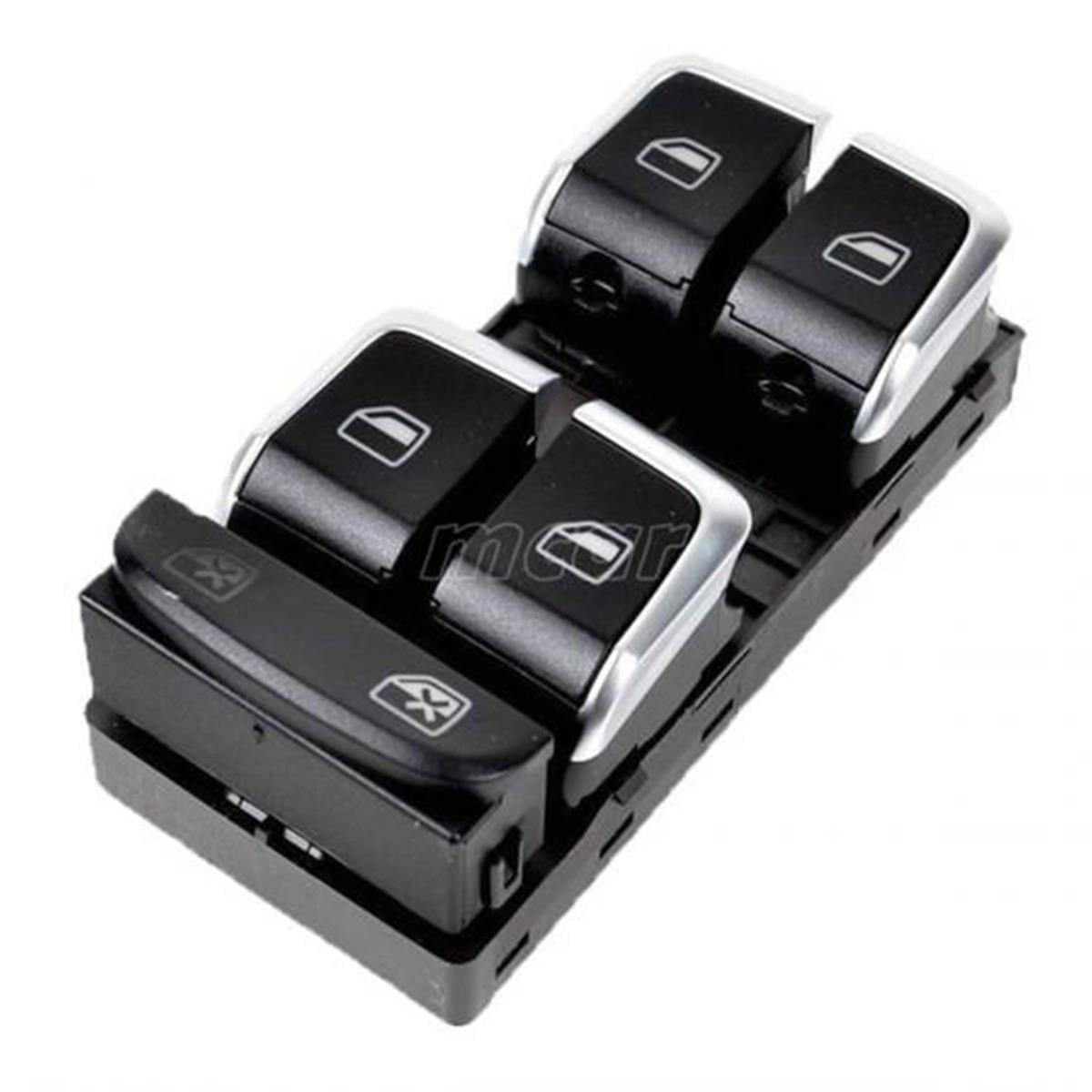 Audi A4 (13-15) A5 (12>) Q5 (13>) Dörtlü Krom Cam Kilit Anahtarı Mcar