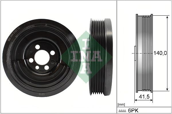 Audi Seat Skoda VW Krank Kasnağı INA