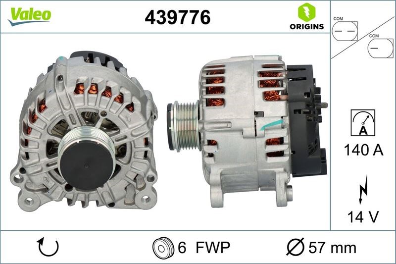 Audi V6 Seat Exeo Alternatör VALEO