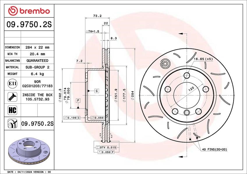 Audi Q3 BMW 1 2 Convertible Coupe Fren Diski BREMBO