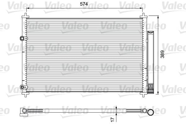 Toyota Auris Klima Radyatörü Kondenser VALEO