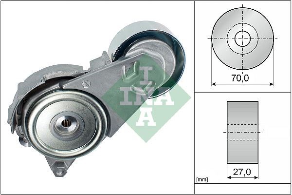Toyota Auris Corolla Yaris Alternatör Gergi Rulmanı Kütüklü 1.4L D-4D INA
