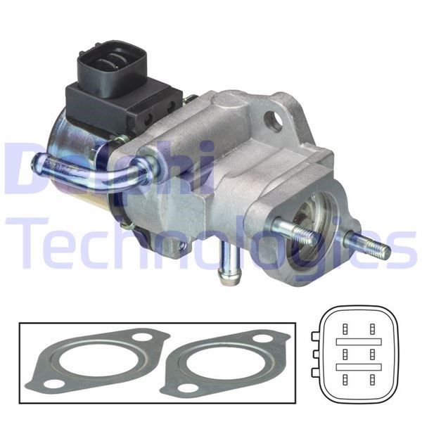 Toyota Auris Corolla Yaris EGR Valfi DELPHI
