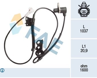 Toyota Avensis Corolla Ön Sol ABS Sensörü FAE