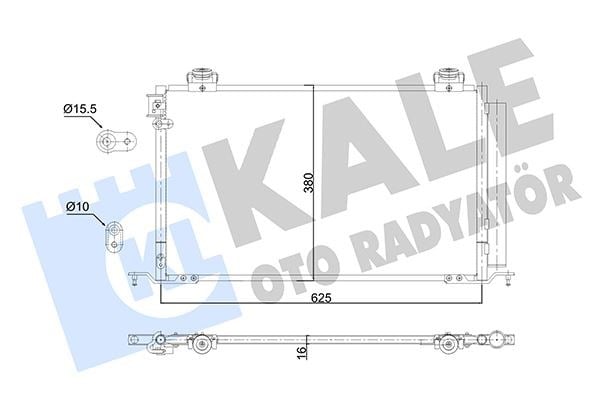 Toyota Avensis Klima Kondenseri KALE-RADYATOR