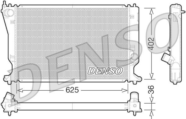 Toyota Avensis Motor Su Radyatörü DENSO