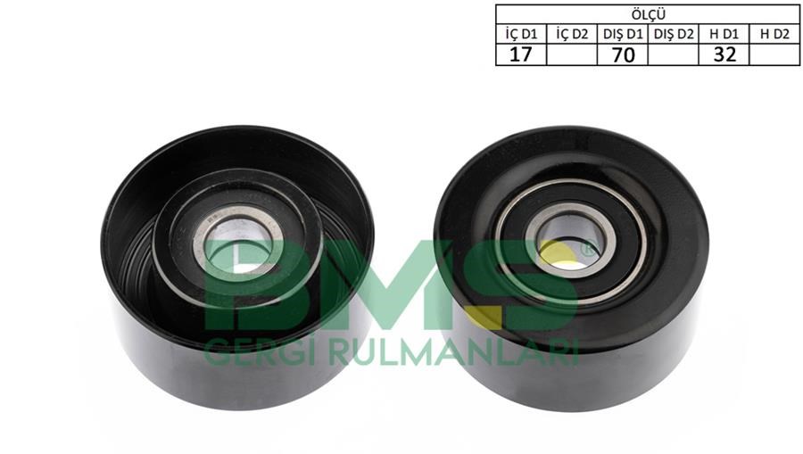 Toyota Avensis RAV4 Hi-Lux III Pick-Up Alternatör Gergi Rulmanı BMS