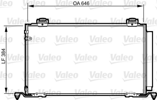 Toyota Avensis Kondenser VALEO