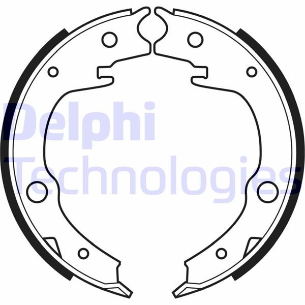Toyota Avensis El Fren Pabucu DELPHI