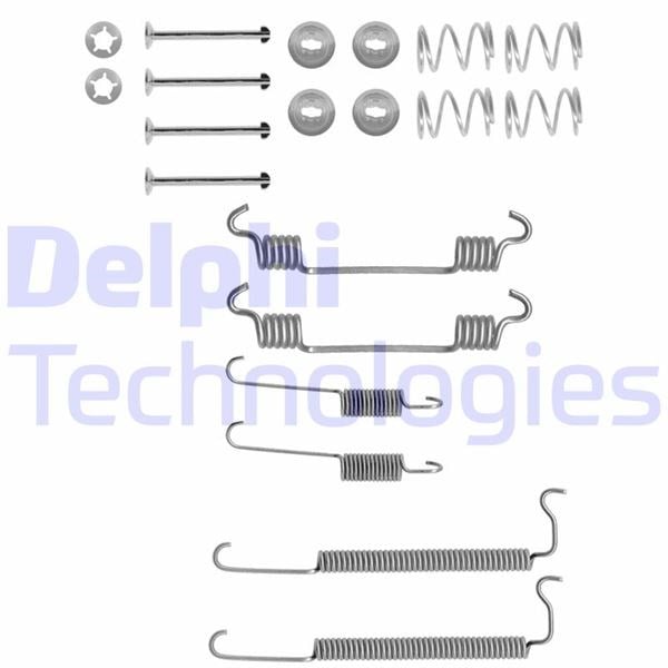 Chevrolet Aveo Kalos Daewoo Kalos Arka Fren Pabuç Montaj Takımı DELPHI
