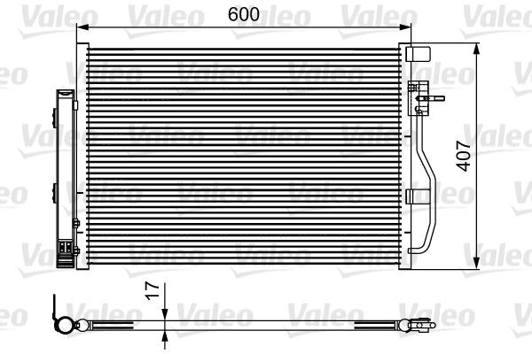 Chevrolet Aveo Klima Radyatörü VALEO