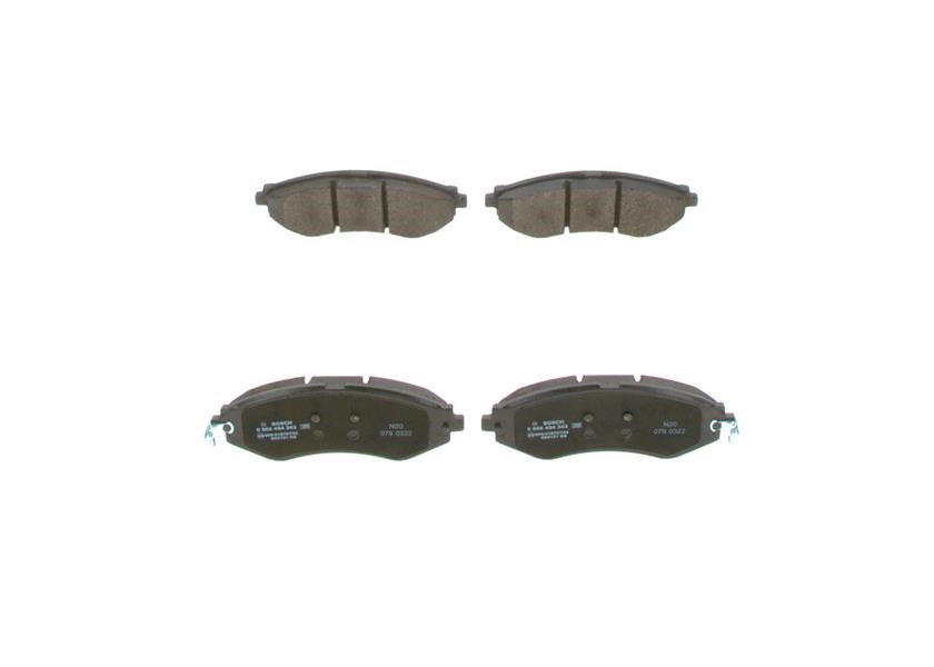 Chevrolet Aveo Lacetti Nubira Optra Rezzo Tacuma Disk Balata BOSCH