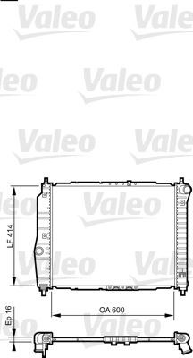 Chevrolet Aveo Kalos Radyatör VALEO
