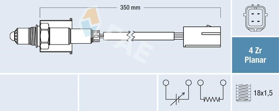 Chevrolet Aveo Oksijen Sensörü Katalizör FAE