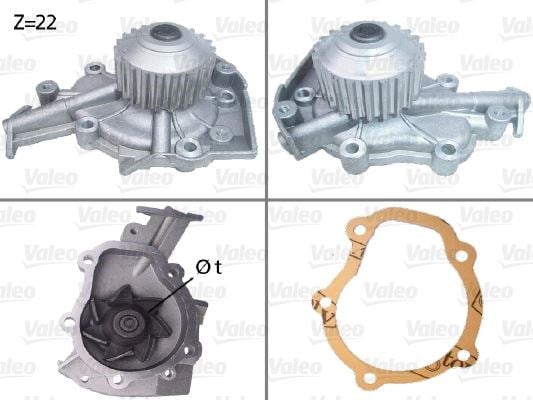Chevrolet Aveo Su Pompası VALEO