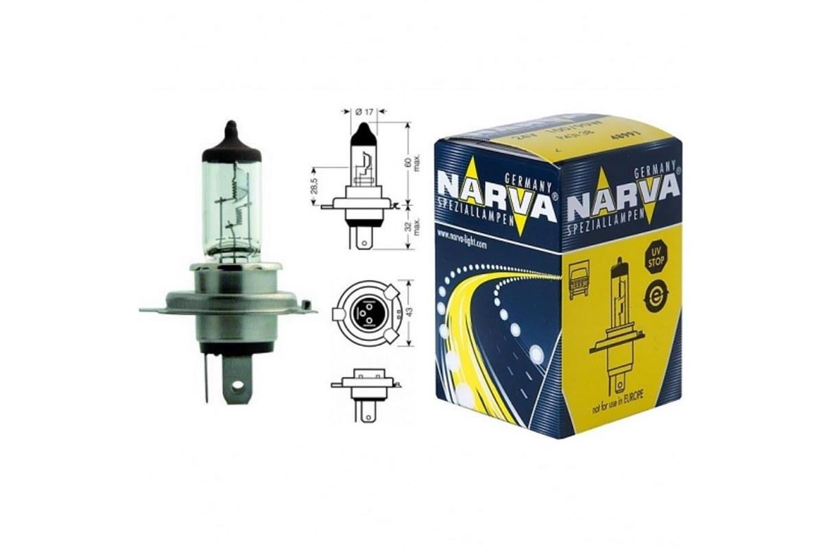 Narva 100/90W Tırnaklı Halojen Far Ampulü Ty05-03