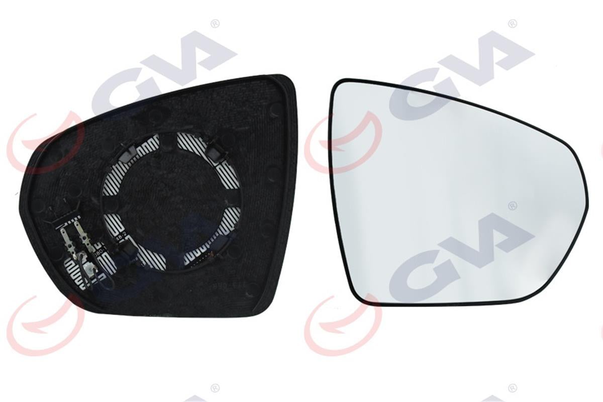 Ayna Camı Elektirikli Isıtmalı Sağ Peugeot 3008/5008 16- C5 Aırcross 18- Könveks