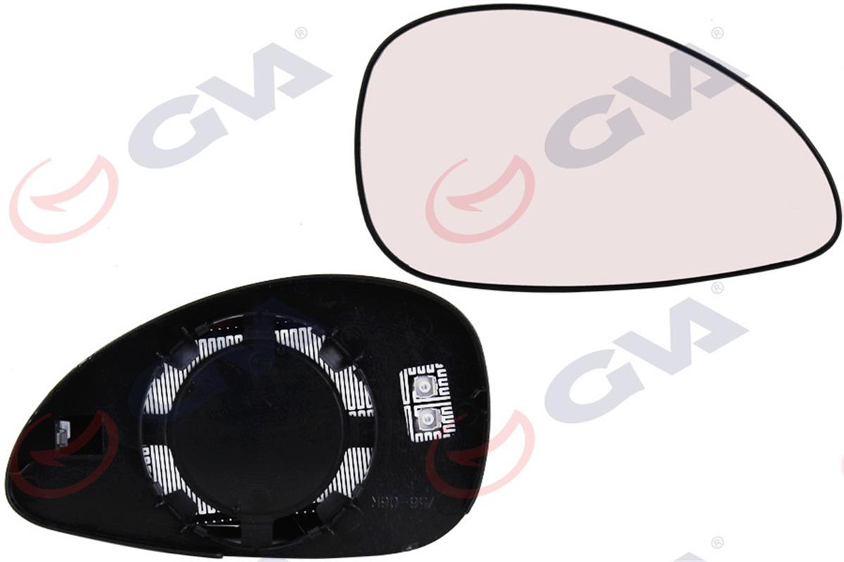 Ayna Camı Elektrikli Isıtmalı Sağ Cıtroen C4 04-10 Konveks Vm-503Ghr