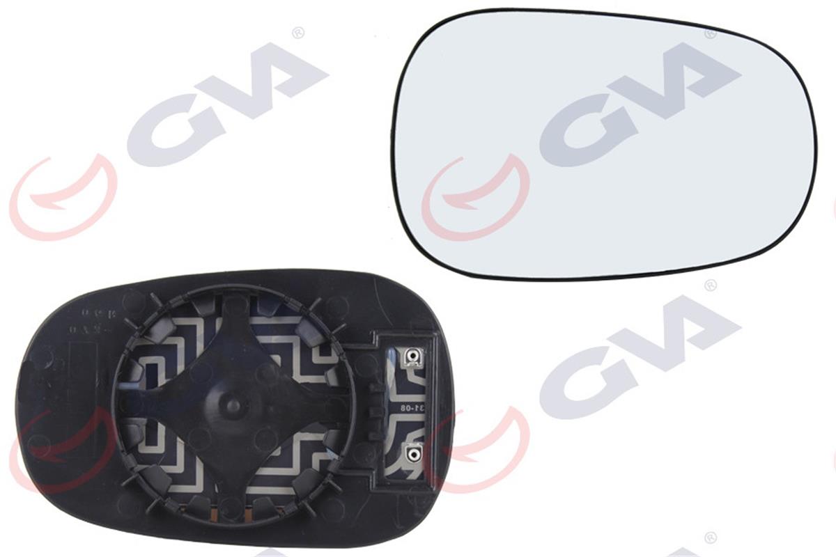 Ayna Camı Elektrikli Isıtmalı Sağ Clio I-Iı 94-05 Megane 1 96-03