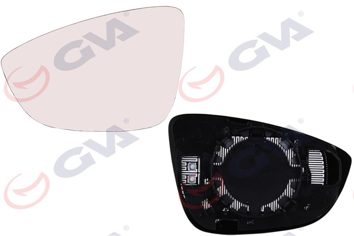 Ayna Camı Elektrikli Isıtmalı Sol Passat 2011 Vm-389Ghl