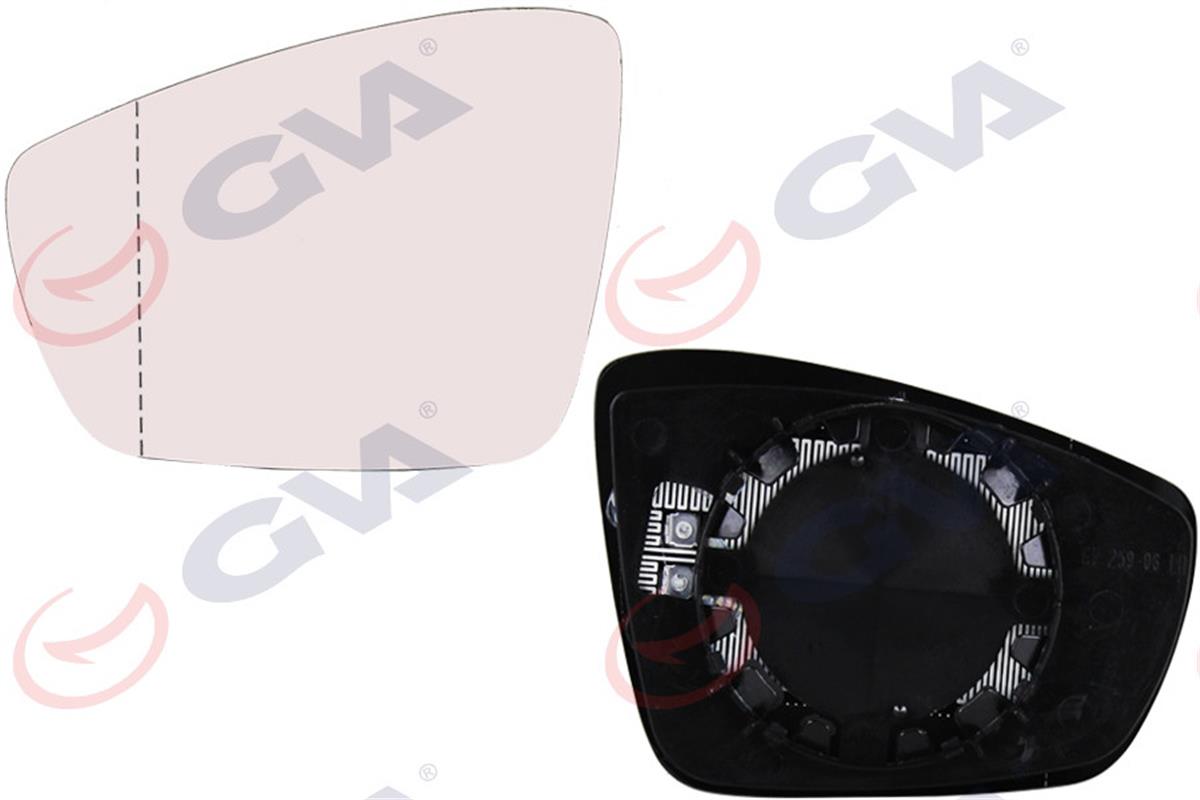 Ayna Camı Elektrikli Isıtmalı Sol Polo V-Derby 09 Asferik Vm-388Aghl