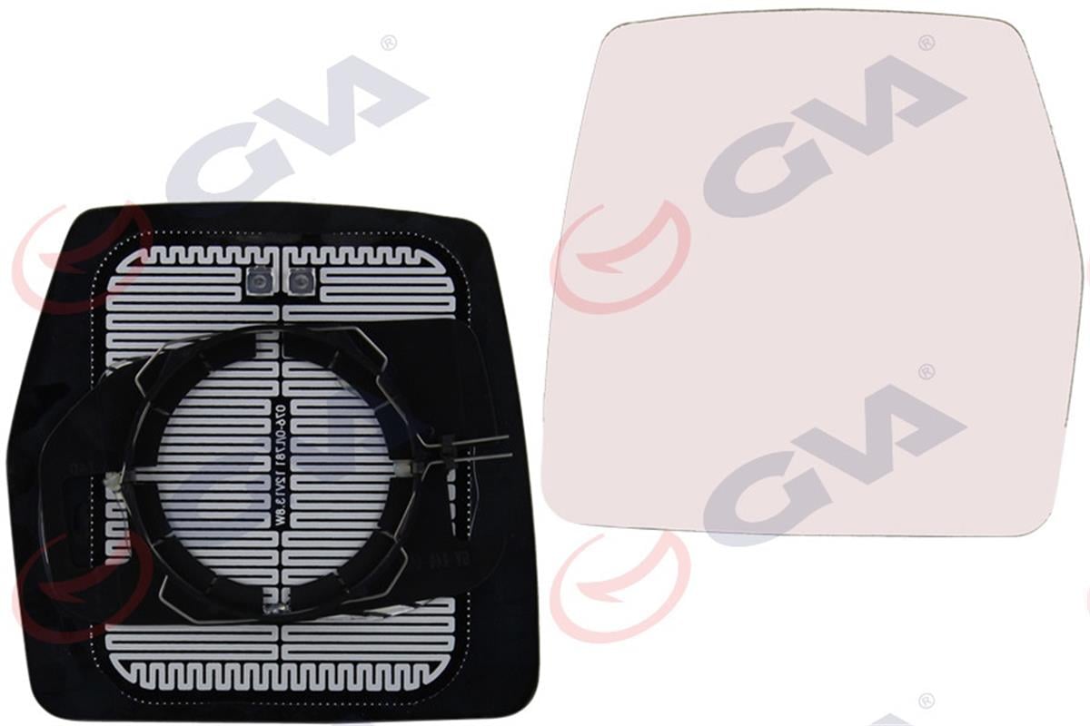 Ayna Camı Elektrikli Isıtmalı Sol Scudo-Expert-Jumpy 96-07 Konveks