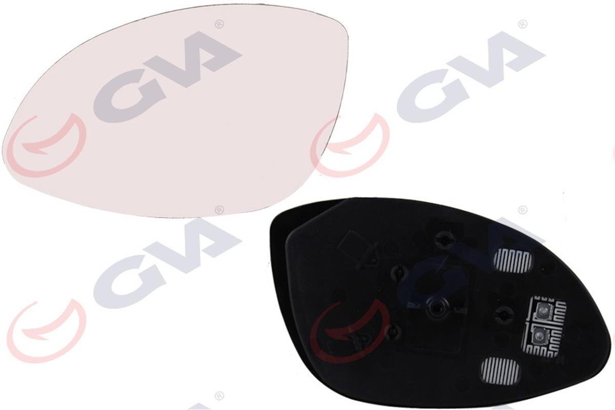 Ayna Camı Elektrikli Isıtmalı Sol Vectra B 95-02 Konveks Vm-166Ghl