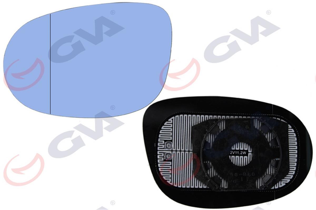 Ayna Camı Elektrikli Sol Bravo 07 Asferikli Mavi Cam Isıtmalı Vm-6160Ghl