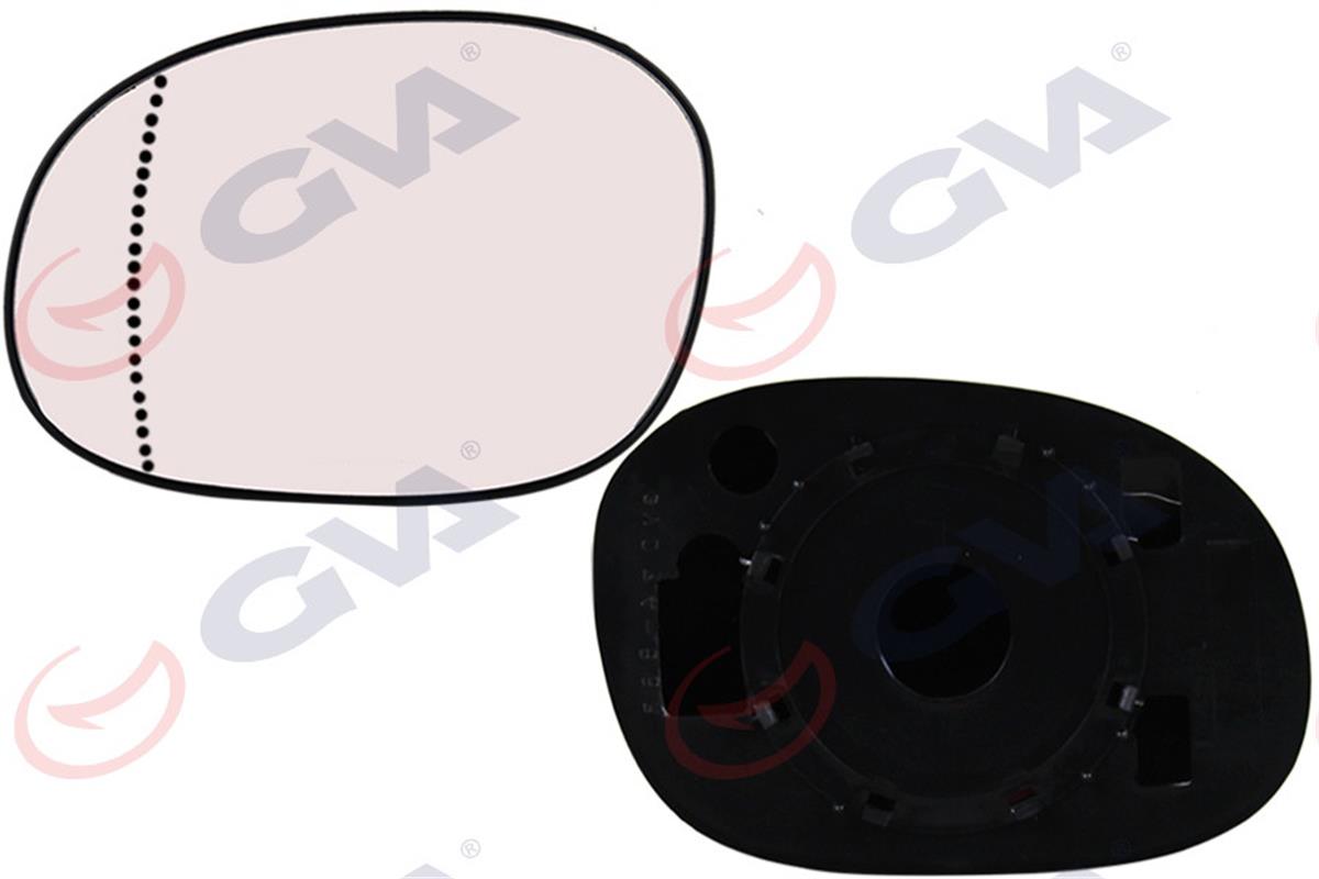 Ayna Camı Mekanik Sol C2 03 C3 02 Xsara Piç Asso Peugeot 206 98-03 / 03- Asferik