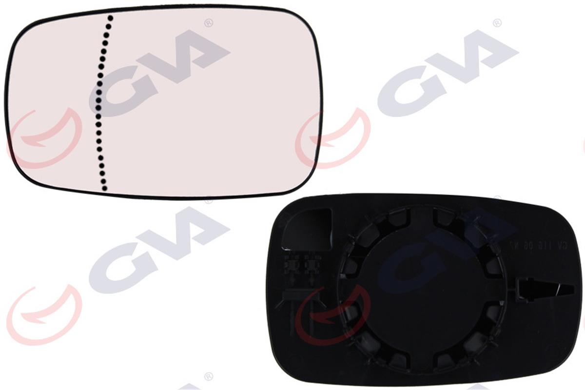 Ayna Camı Mekanik Sol Clio 3 05 Asferik Vm-6136Agl
