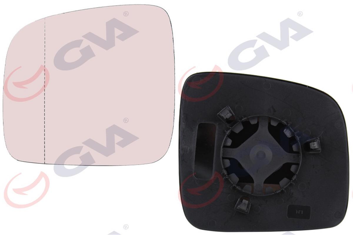Ayna Camı Mekanik Sol Vw Transporter T5 04 Asferik Vm-373Agl