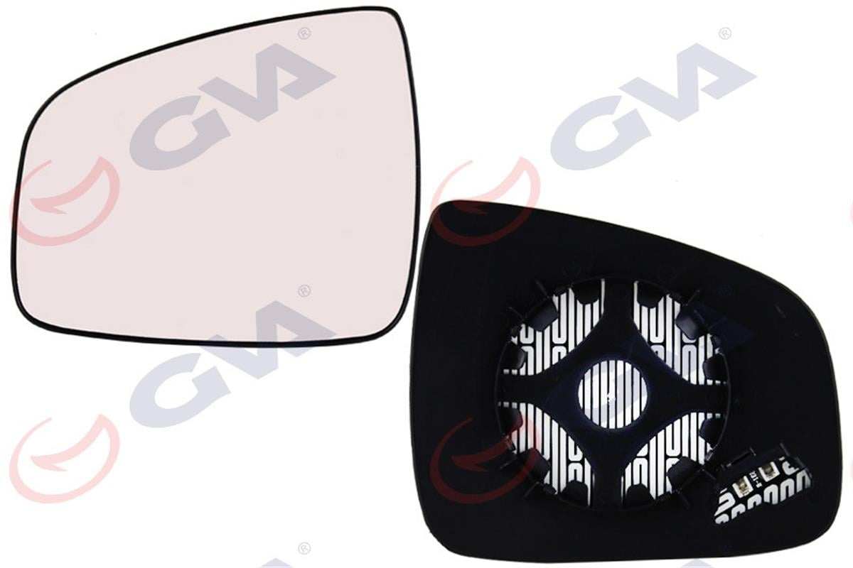 Ayna Camı Sol Logan 07-12 Isıtmalı Könveks Vm-6801Ghl