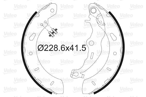 Ford B-Max Arka Fren Balatası [12>] VALEO