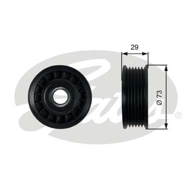 Ford B-Max Alternatör Gergi Rulmanı Tek Rulman GATES