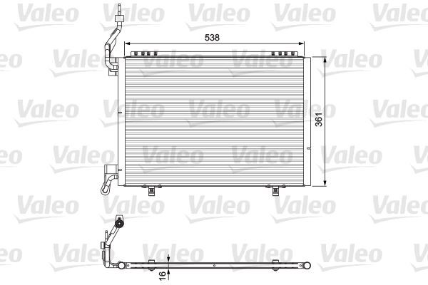 Ford B-Max Klima Radyatörü 13> 1.5-1.6 TDCİ VALEO