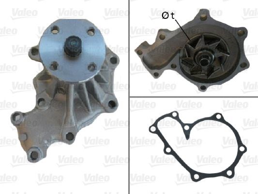 Mazda B2500 2.5L Devirdaim Pompası VALEO