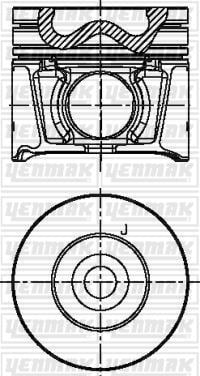 Mazda B2500 Ranger 2.500 Dizel Turbo Piston Segman 0.50 93.00mm YENMAK