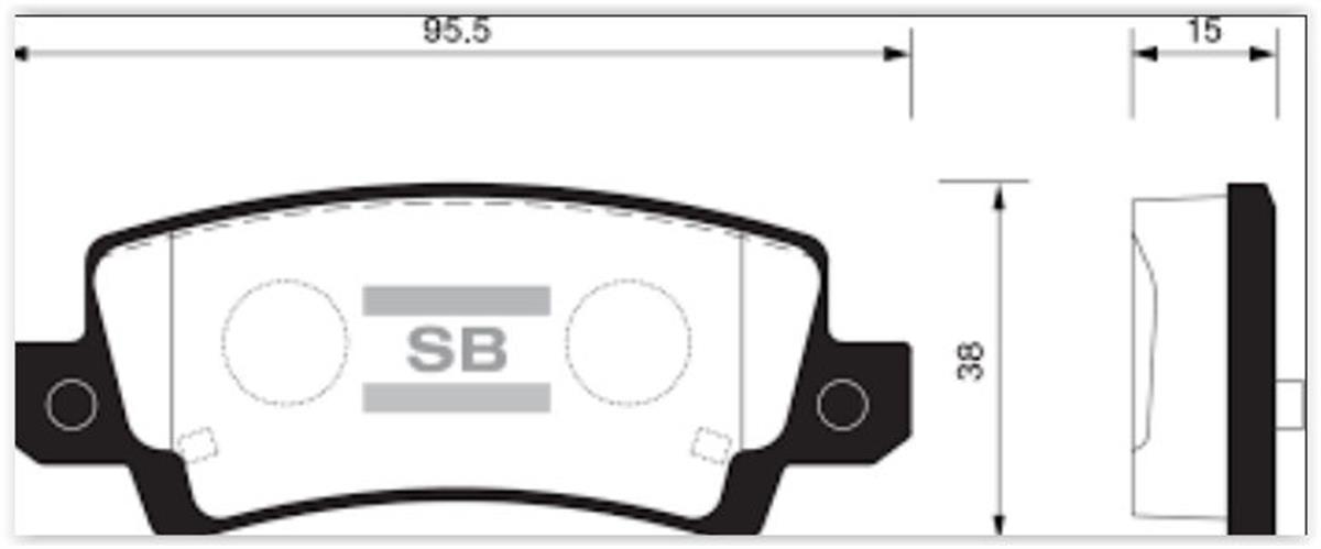Balata Arka Disk Infınıtı Fx50-G50 08 Gdb3515