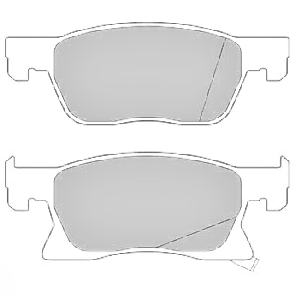 Balata Fren On  15 Jant  -  Opel   Astra K 1.0 1.4 1.6 1.6 Cdtı