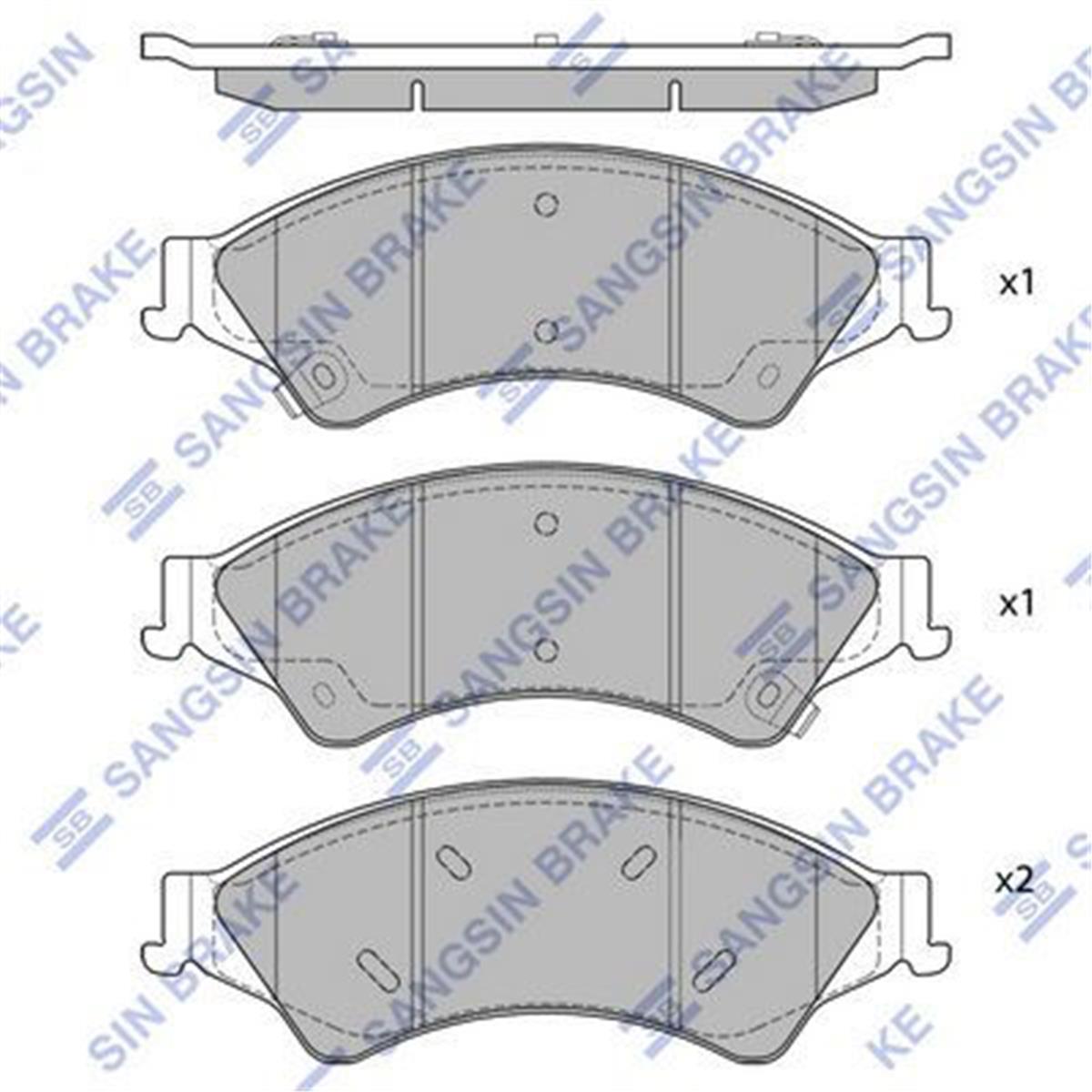 Balata Ön Disk Ford Ranger11 Mazda Bt-50 11 Gdb2005