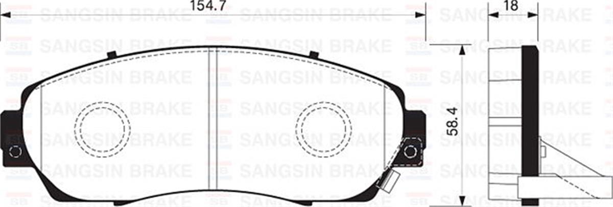 Balata Ön Disk Honda Cr-V 2.4 06 Odyssey 2.4-3.5 05 Benzinli Gdb7738