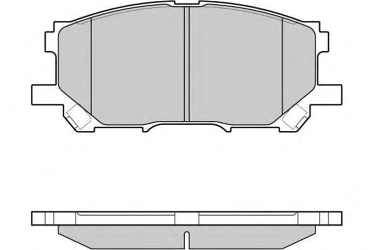 Balata Ön Disk Lexus Rx 03-08 Toyota Harrıer 03-08 Gdb3338