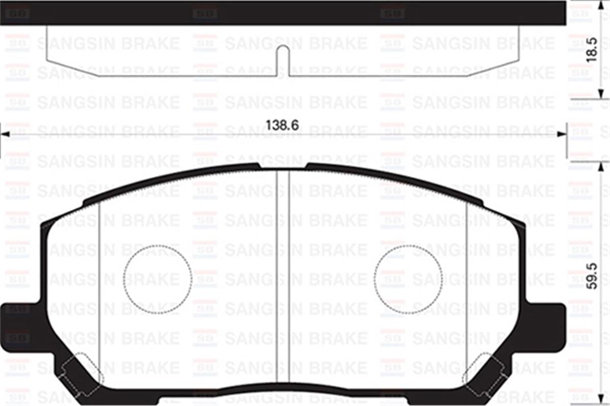 Balata Ön Disk Lexus Rx 3.0 Toyota Hıghlander 01-07 Gdb3286