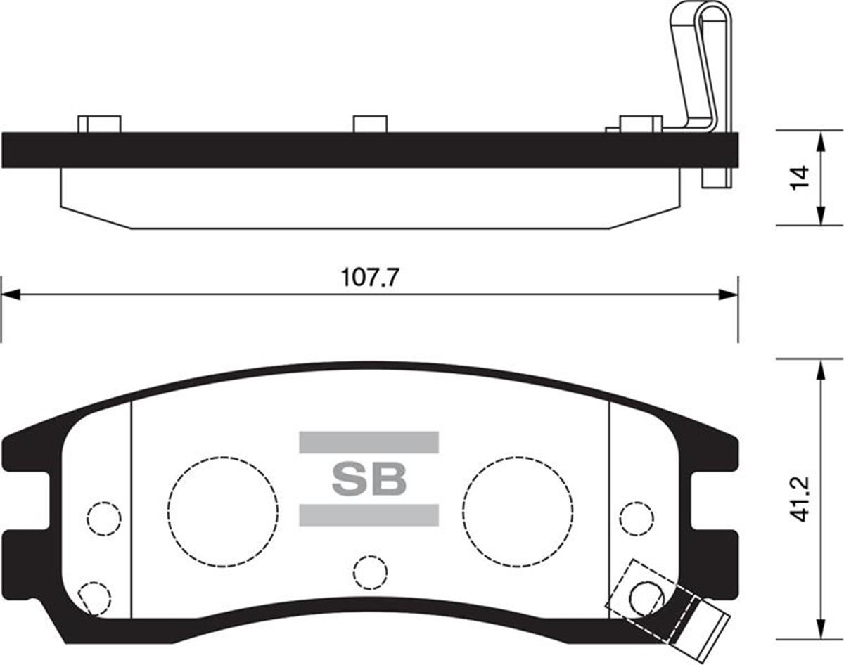 Balata Ön Disk Nıtro-Grand Caravan 07 Jeep Cherokee-Lıberty-Wrangler Unlımıted 2