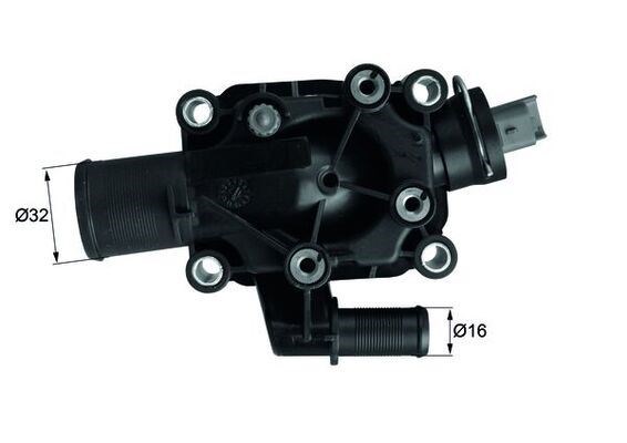 Citroen Berlingo Termostat Komple 1.6 16V MAHLE
