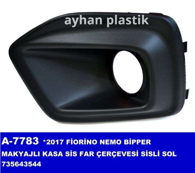 Peugeot Bipper Sis Far Çerçevesi Sol Sisli AYHAN