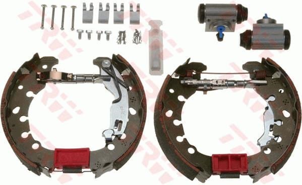 Peugeot Bipper Arka Aks Pabuçlu Balata Kiti TRW